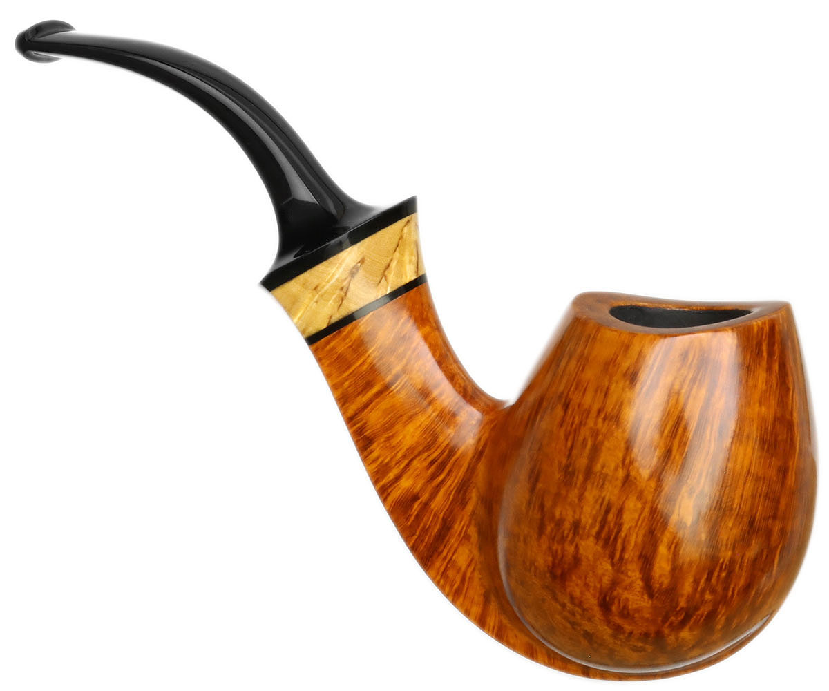 Kent Rasmussen Smooth Bent Egg with Masur Birch