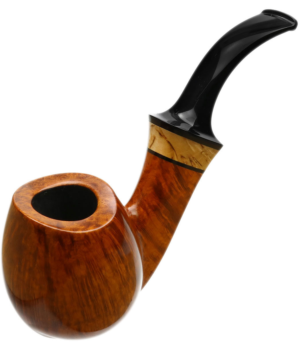 Kent Rasmussen Smooth Bent Egg with Masur Birch