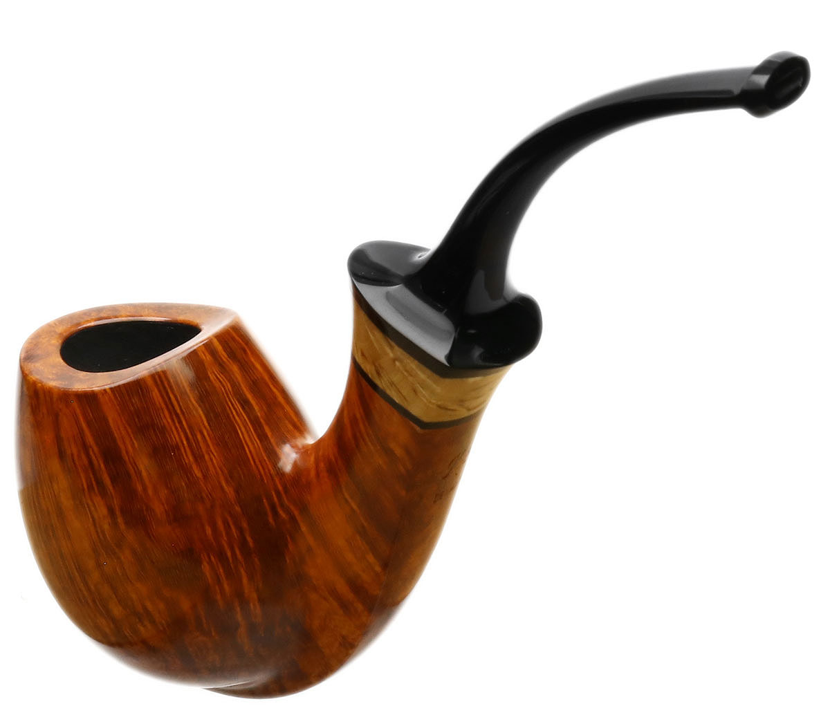 Kent Rasmussen Smooth Bent Egg with Masur Birch