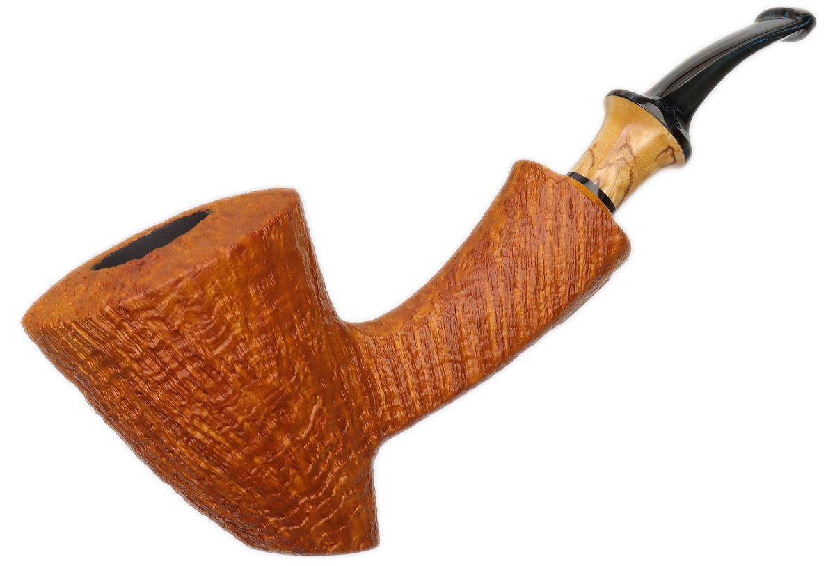 Kent Rasmussen Sandblasted Cherrywood with Masur Birch