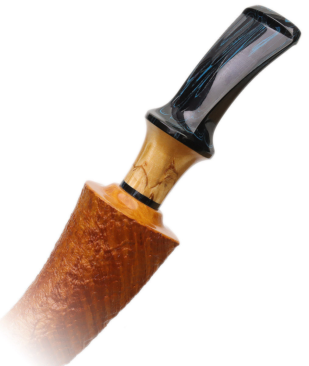 Kent Rasmussen Sandblasted Cherrywood with Masur Birch