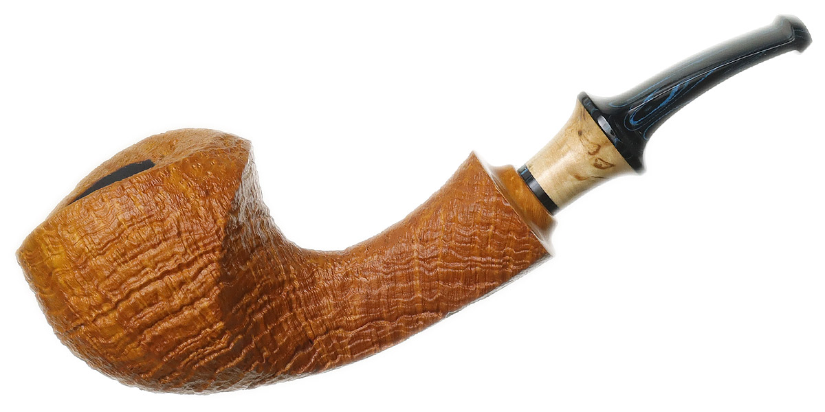 Kent Rasmussen Sandblasted Freehand with Masur Birch