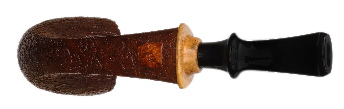 Kent Rasmussen Sandblasted Bent Dublin with Masur Birch