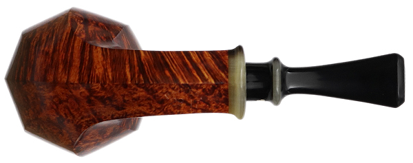 Kurt Balleby Smooth Paneled Bent Apple with Horn (2817)