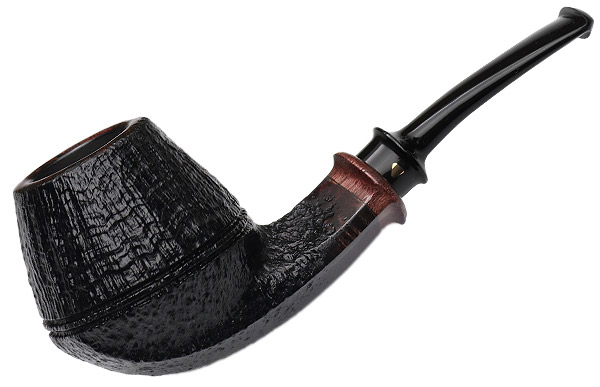 Kurt Balleby Sandblasted Bent Bulldog with Kingwood