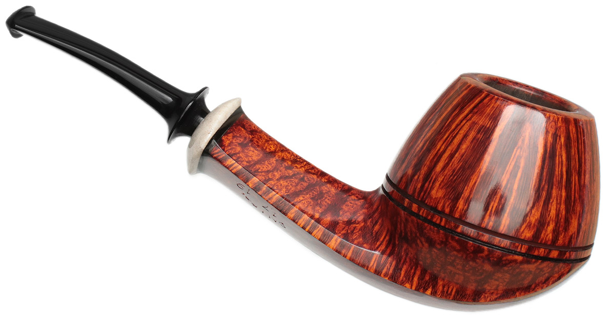 Kurt Balleby Smooth Bent Bulldog with Antler