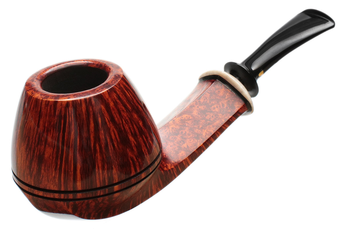Kurt Balleby Smooth Bent Bulldog with Antler