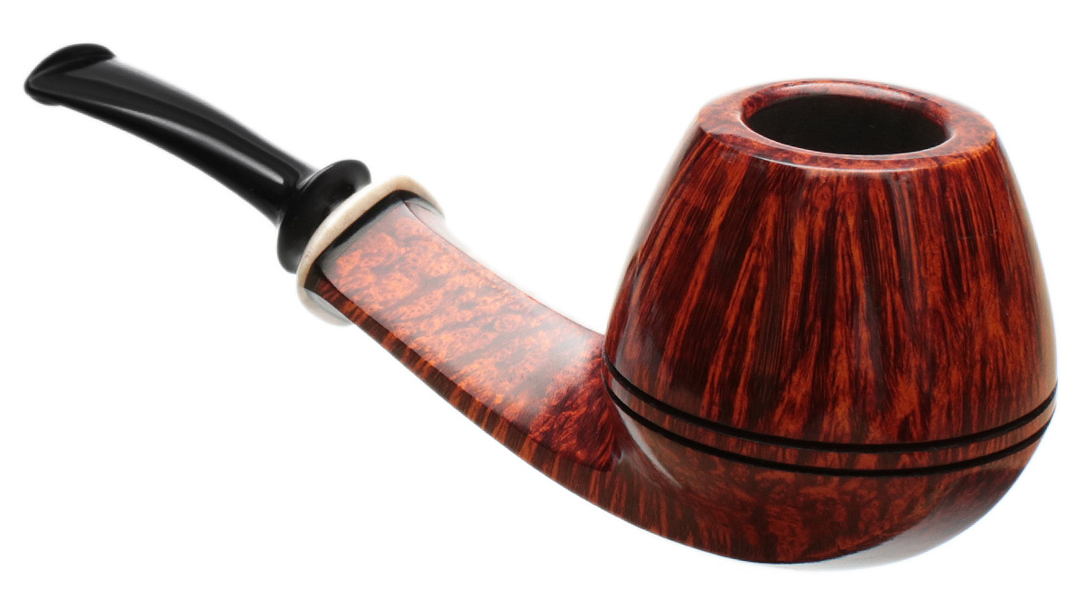 Kurt Balleby Smooth Bent Bulldog with Antler