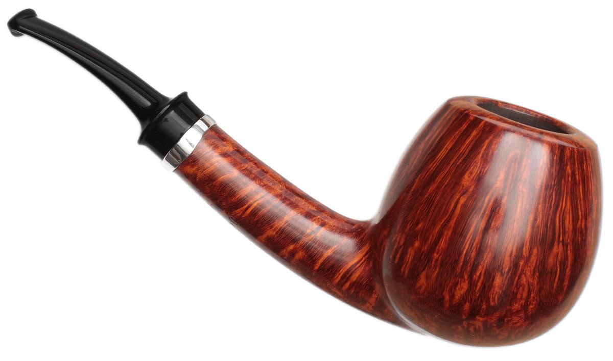 Kurt Balleby Smooth Bent Apple with Silver (0520)