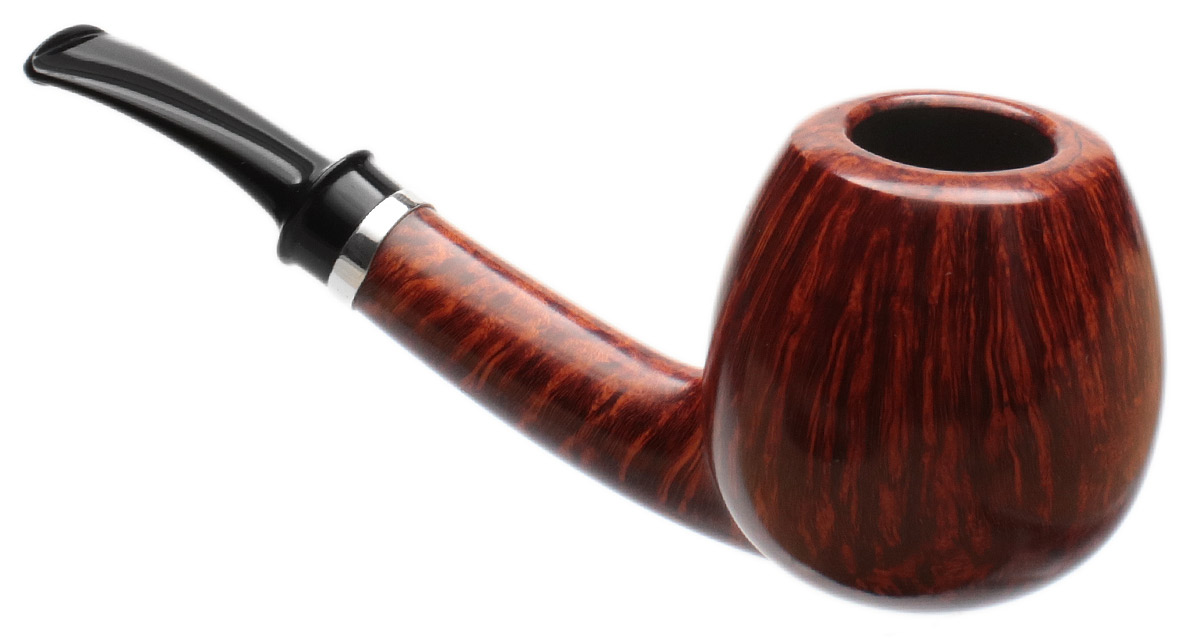 Kurt Balleby Smooth Bent Apple with Silver (0520)