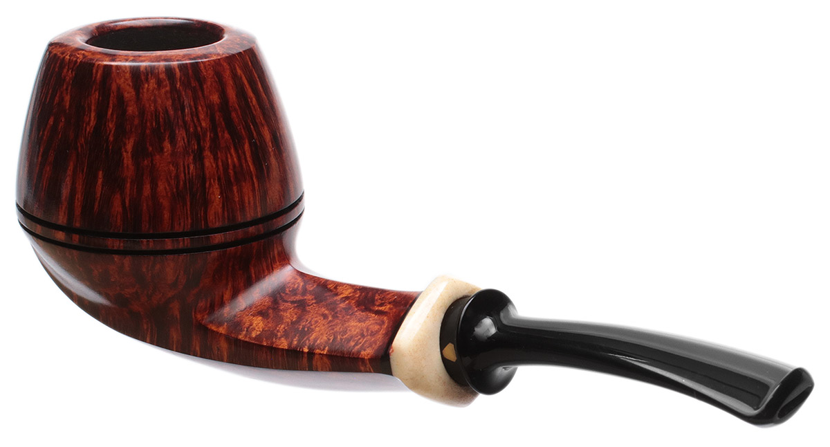 Kurt Balleby Smooth Bent Bulldog with Elk Antler