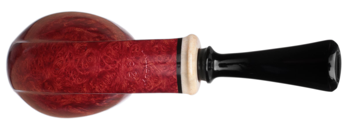Kurt Balleby Smooth Bent Brandy with Elk Antler (1921)