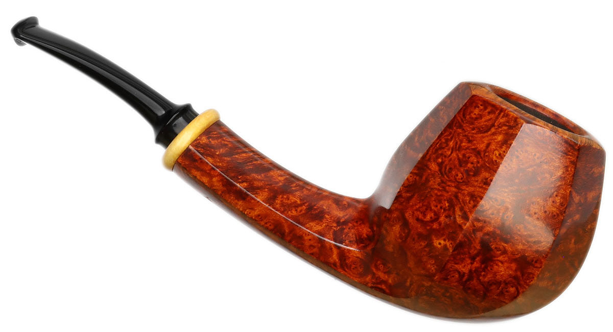 Kurt Balleby Smooth Paneled Bent Apple with Boxwood