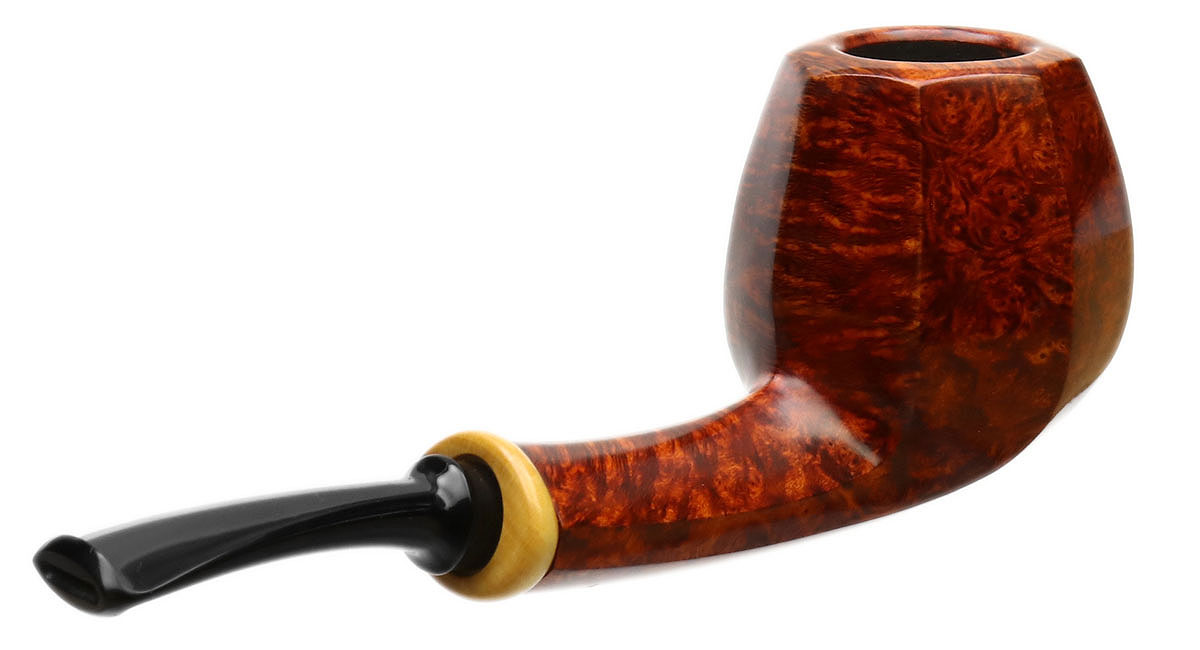 Kurt Balleby Smooth Paneled Bent Apple with Boxwood