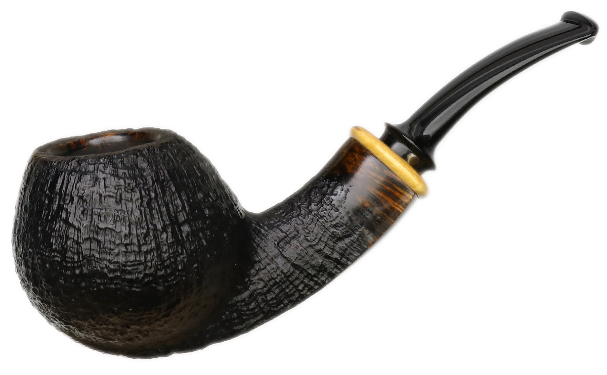 Kurt Balleby Sandblasted Bent Brandy with Boxwood