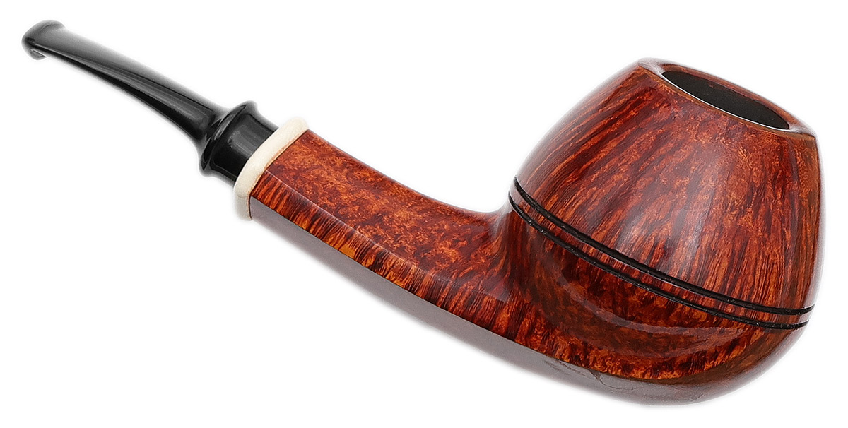 Kurt Balleby Smooth Bent Bulldog with Mammoth (1824)