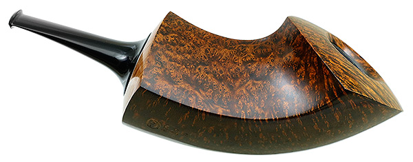 Tom Eltang Smooth Reverse Calabash Freehand (Snail)