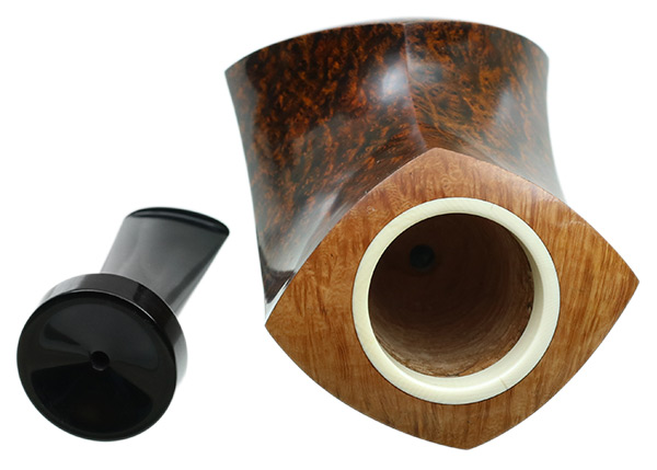 Tom Eltang Smooth Reverse Calabash Freehand (Snail)