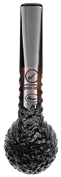 Tom Eltang Smokingpipes.com 15th Anniversary Rusticated Devil Anse