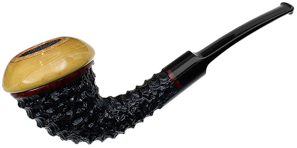 Tom Eltang Rusticated Calabash with Boxwood