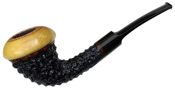Tom Eltang Rusticated Calabash with Boxwood