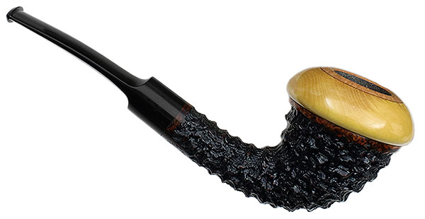 Tom Eltang Rusticated Calabash with Boxwood