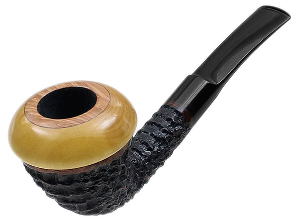 Tom Eltang Rusticated Calabash with Boxwood