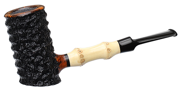 Tom Eltang Rusticated Poker with Bamboo