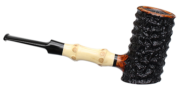 Tom Eltang Rusticated Poker with Bamboo