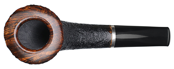 Tom Eltang Partially Sandblasted Horn with Silver