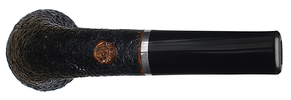 Tom Eltang Partially Sandblasted Horn with Silver