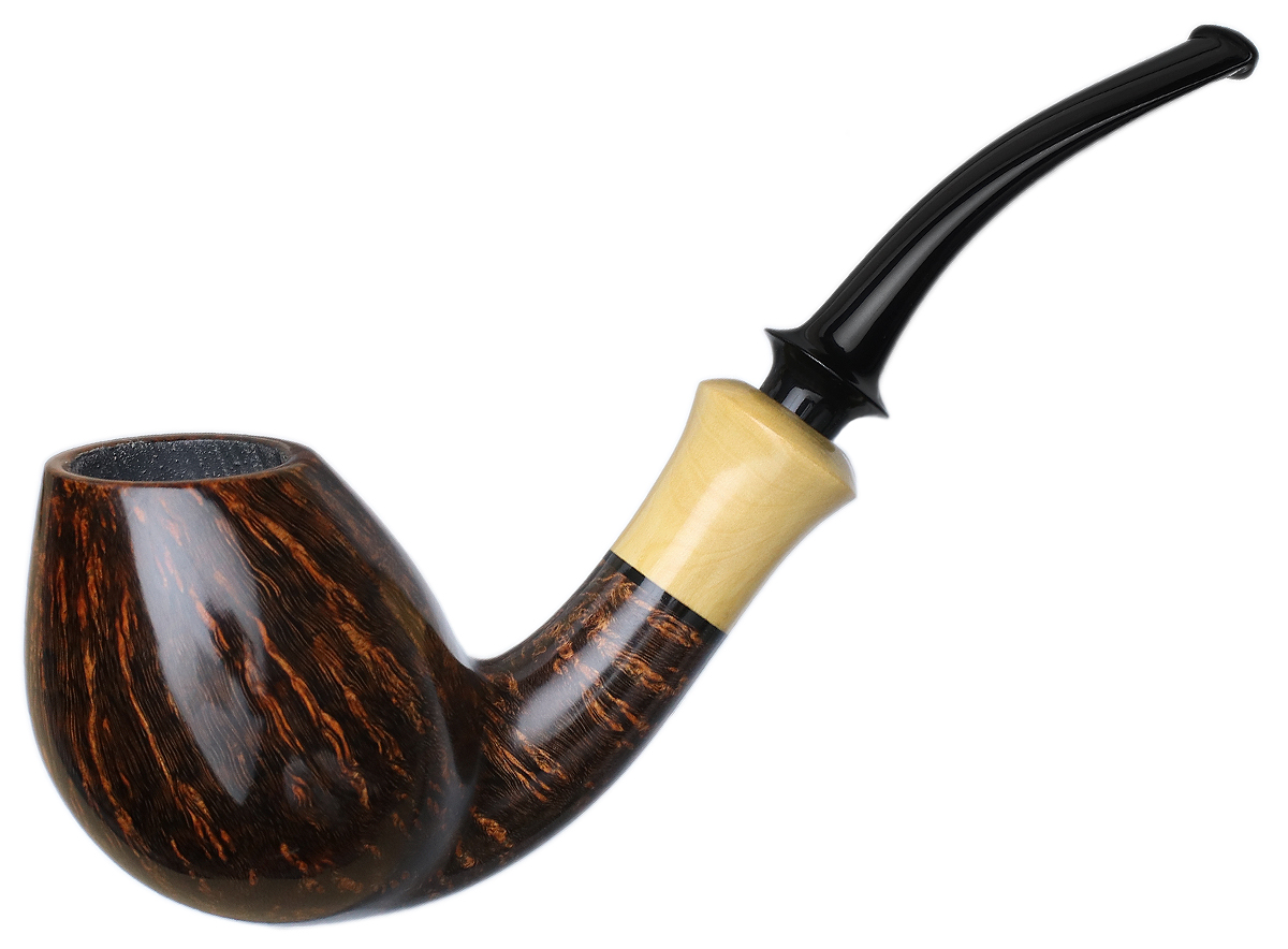 Tom Eltang Smooth Bent Egg with Boxwood