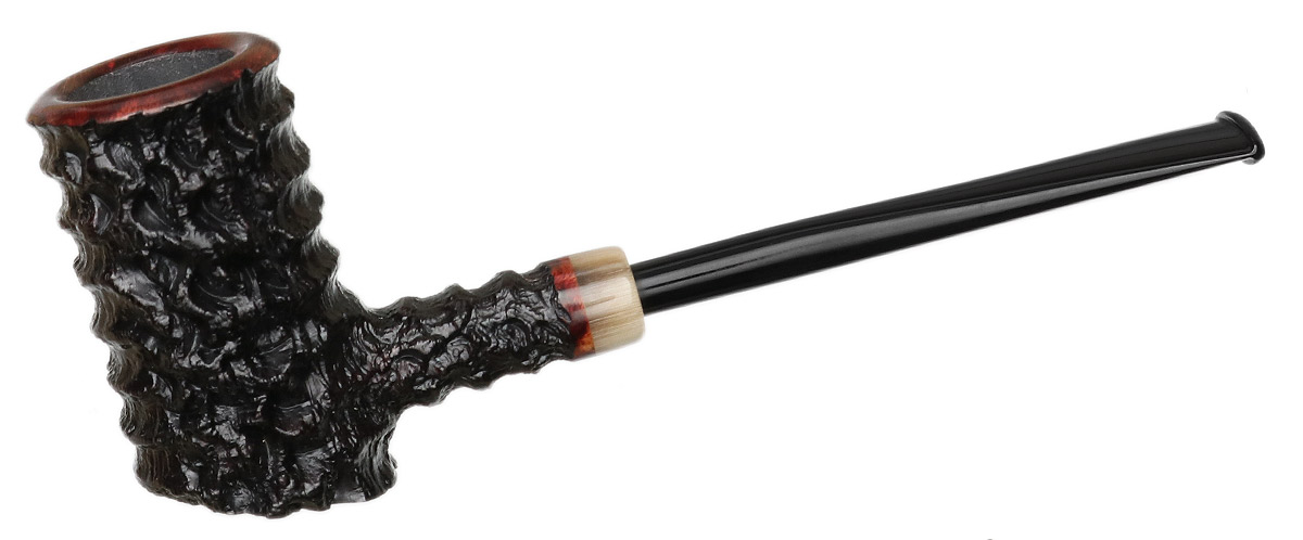 Tom Eltang Rusticated Poker with Horn