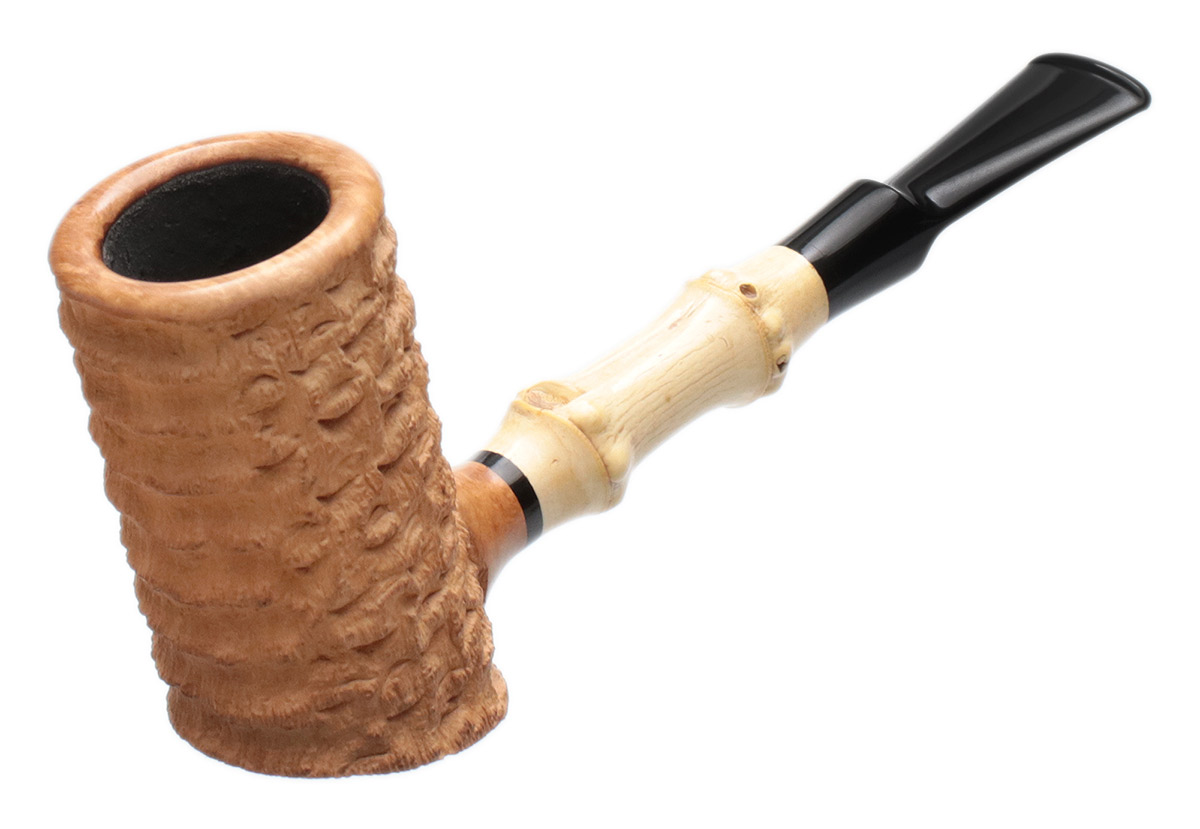 Tom Eltang Rusticated Natural Poker with Bamboo