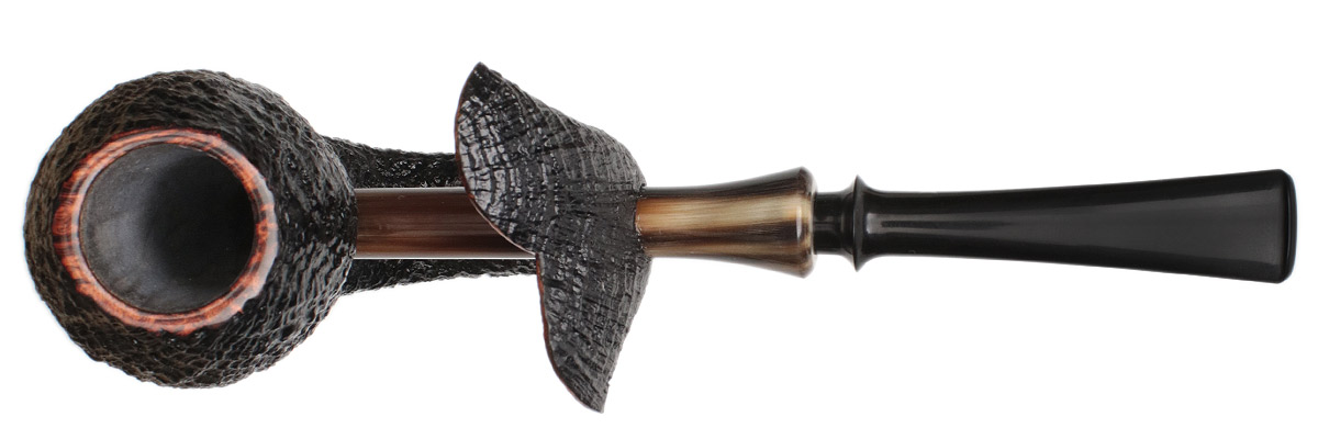 Tom Eltang Sandblasted Pierced Fish with Horn