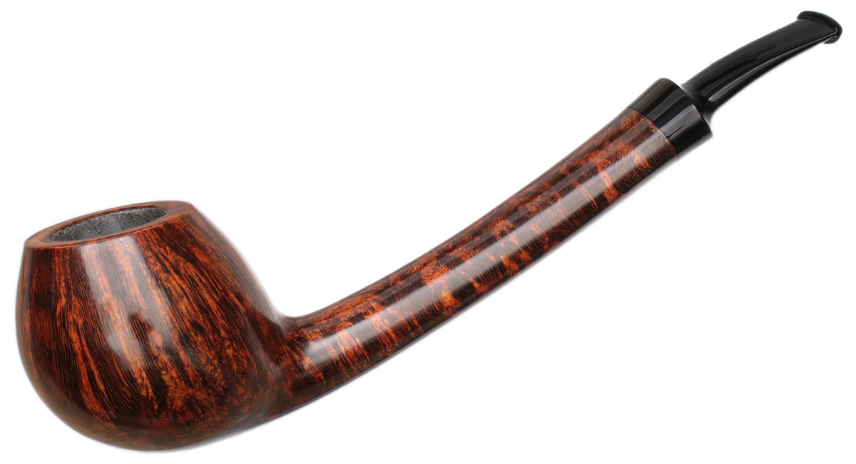 Tom Eltang Smooth Long Shank Bent Apple
