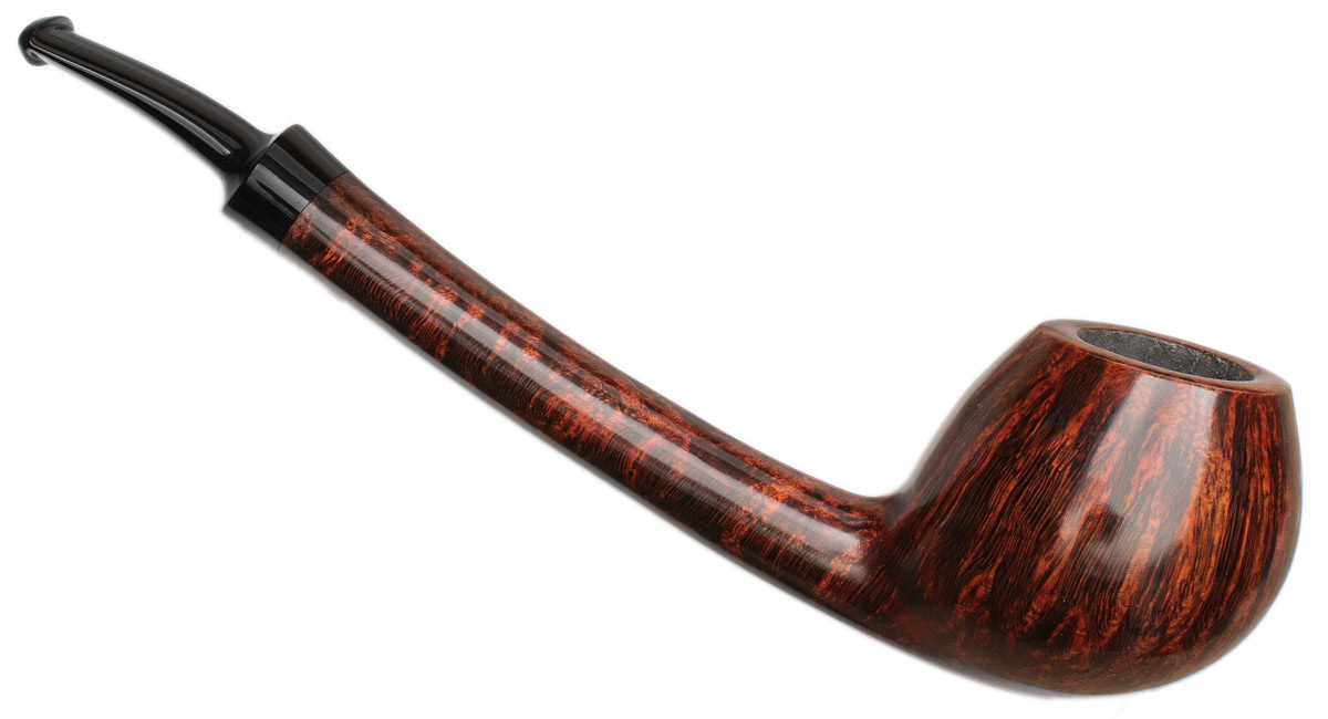 Tom Eltang Smooth Long Shank Bent Apple