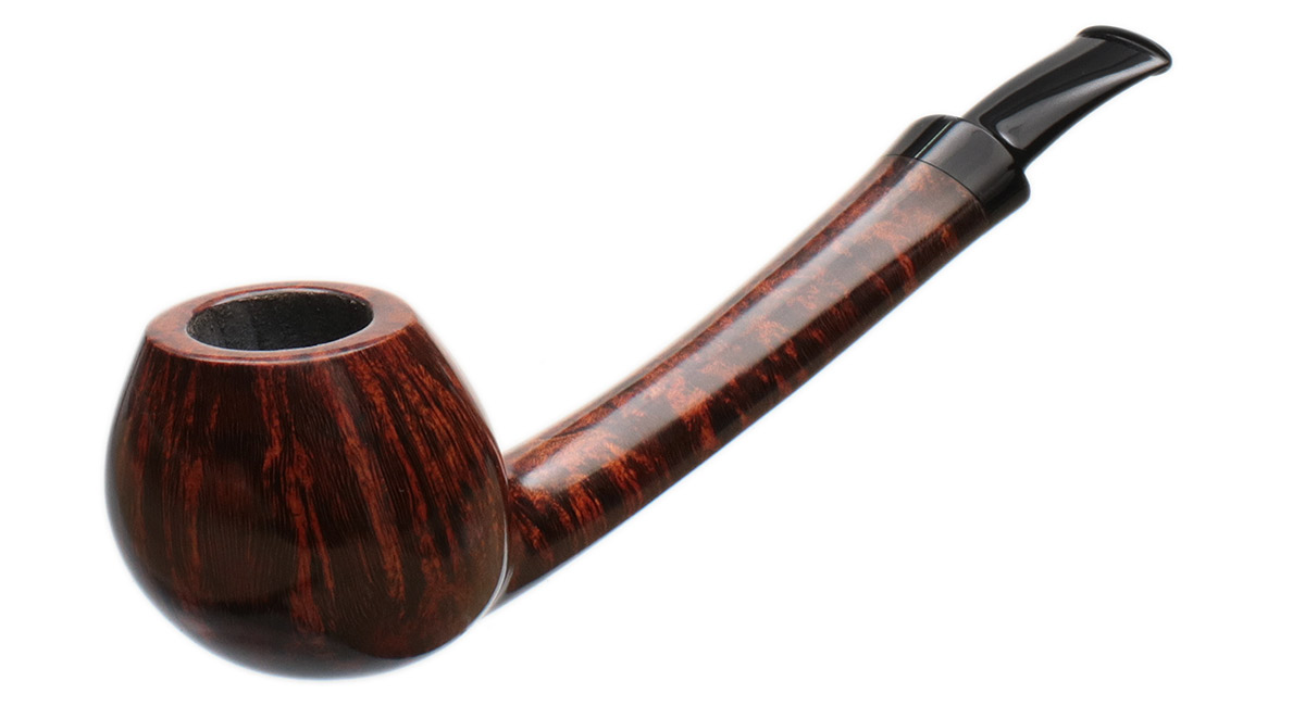 Tom Eltang Smooth Long Shank Bent Apple