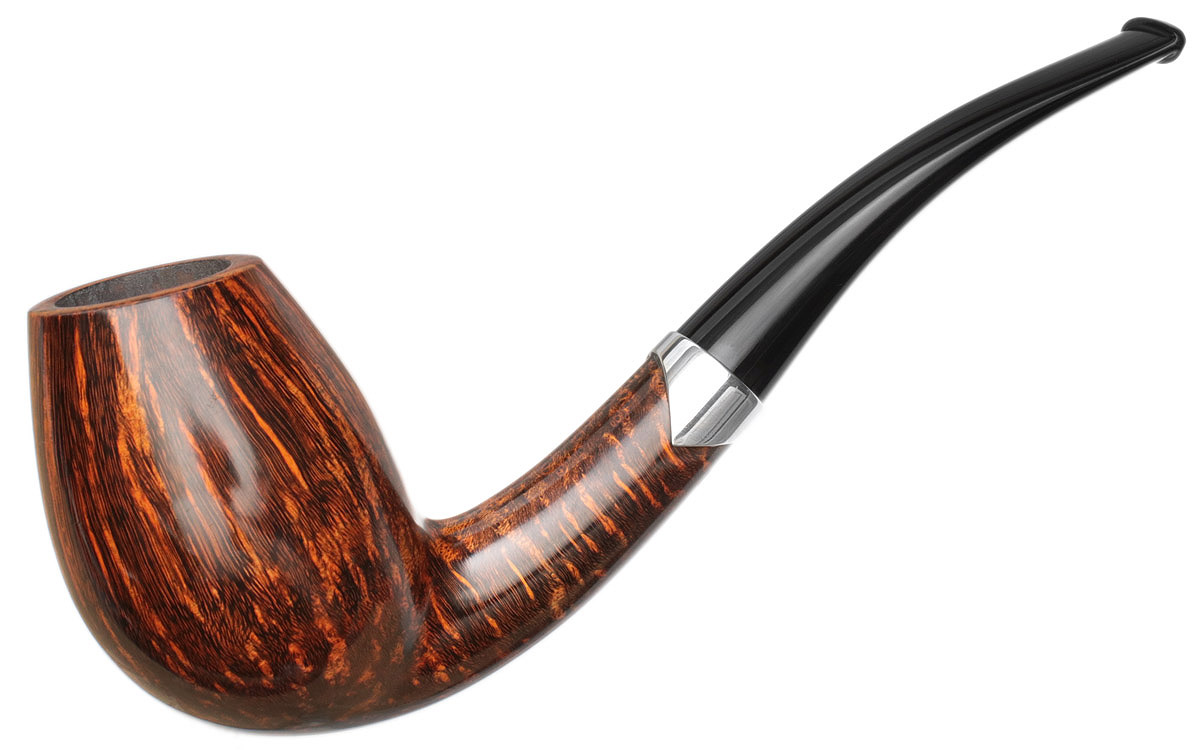 Tom Eltang Smooth Bent Egg with Silver