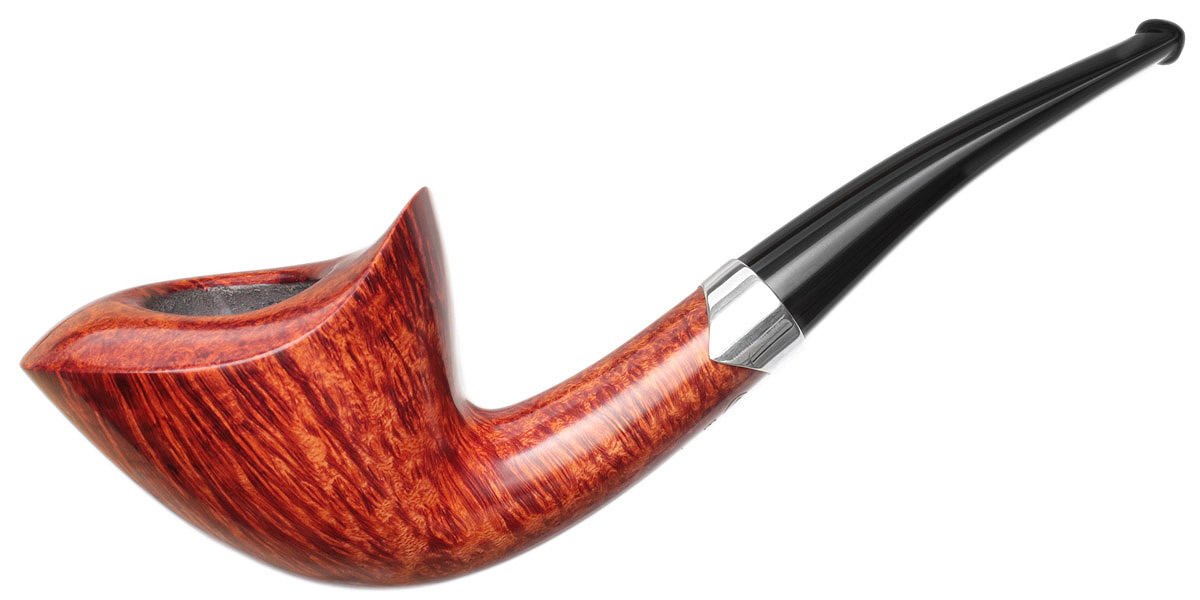 Tom Eltang Smooth Asymmetric Bent Dublin with Silver (Snail)