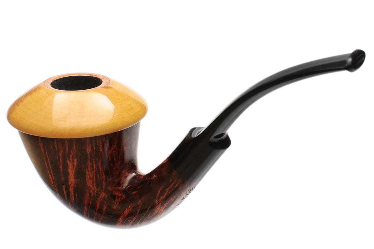 Tom Eltang Smooth Calabash with Boxwood (Snail)