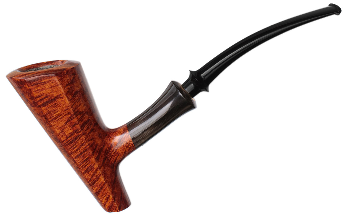 Tom Eltang Smooth Paneled Bent Dublin Sitter with Horn (Snail)