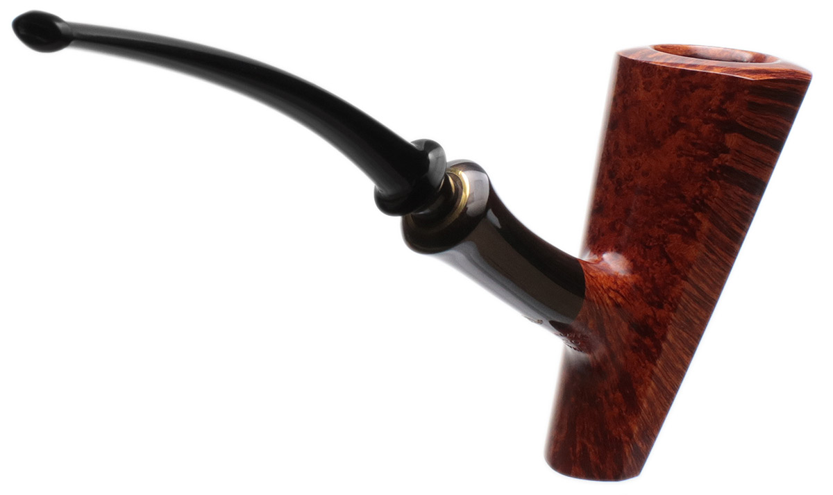 Tom Eltang Smooth Paneled Bent Dublin Sitter with Horn (Snail)