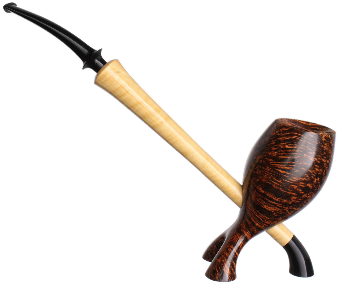 Tom Eltang Smooth Standing Fish with Boxwood (Snail)