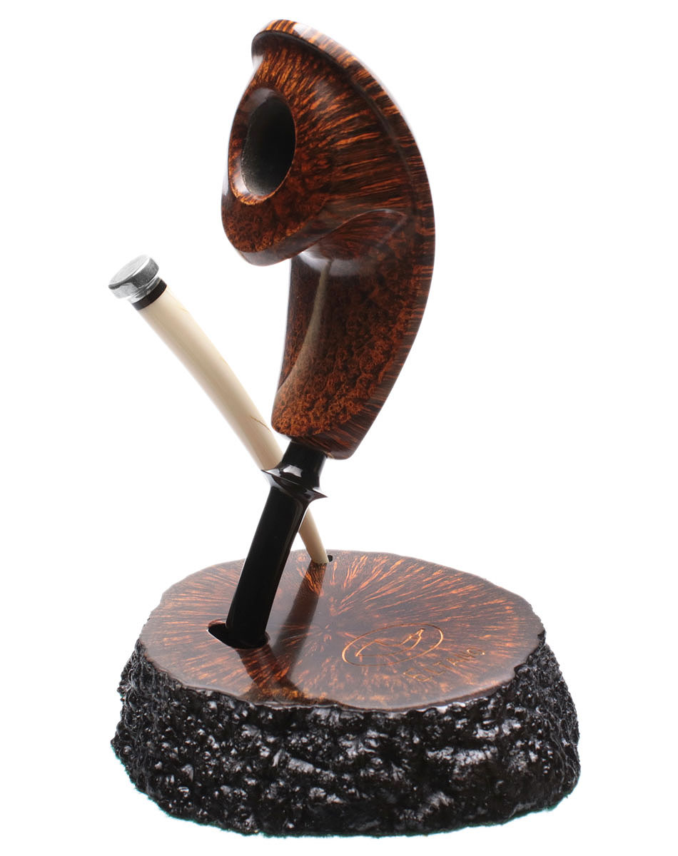 Tom Eltang Smooth Oliphant with Tamper and Stand (Snail) (M)