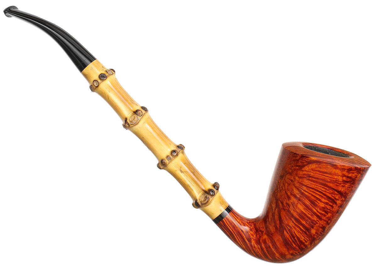 Tom Eltang Smooth Bent Dublin with Bamboo (Snail)