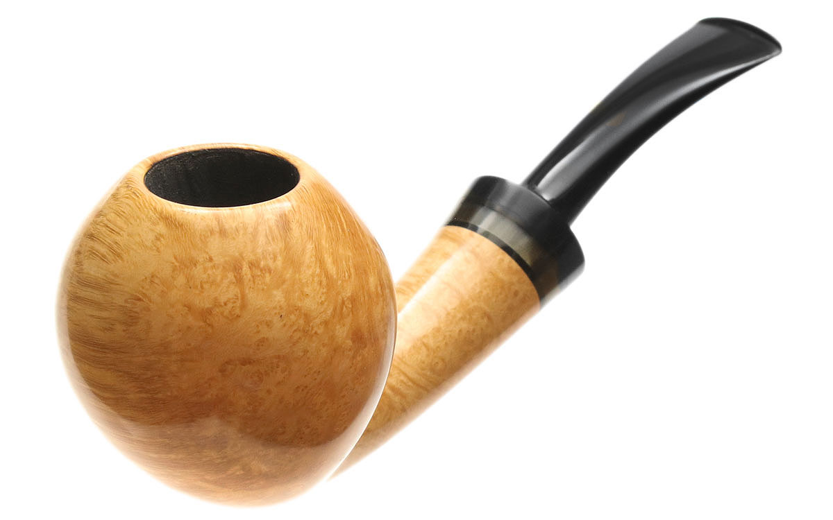 Tom Eltang Smooth Natural Bent Apple with Horn