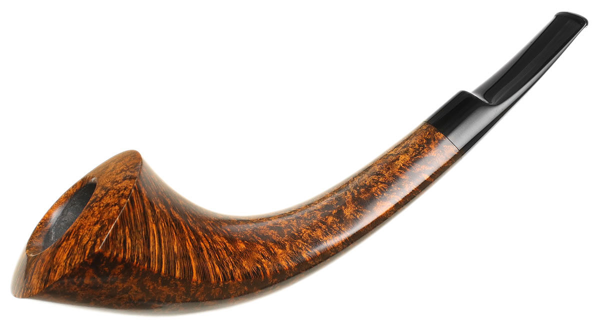 Tom Eltang: Smooth Horn (Snail) Tobacco Pipe