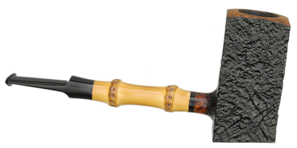 Tom Eltang Sandblasted Square Poker with Bamboo