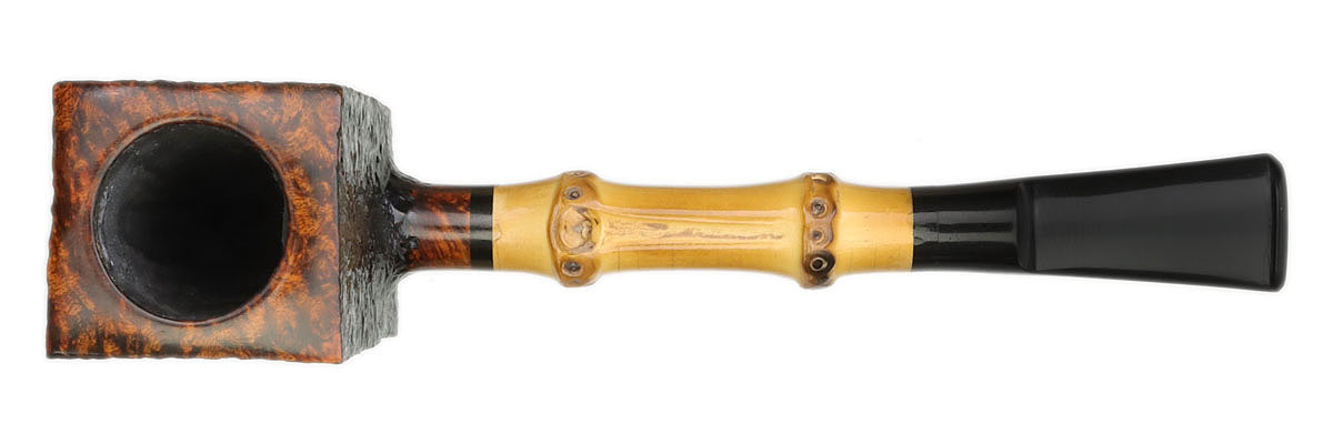 Tom Eltang Sandblasted Square Poker with Bamboo